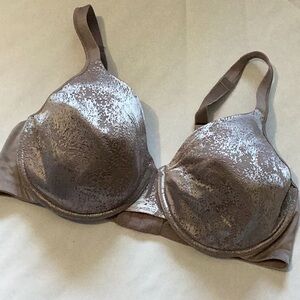 Silvery underwire Playtex bra M441 44C